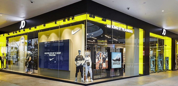 Tienda de JD Sports. JD Sports aumenta su beneficio en 20918 un 15,4% tras la adquisición de la americana Finish Line